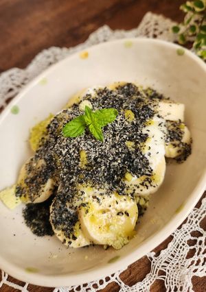 腸活用すり胡麻バナナヨーグルト-レシピのメイン写真