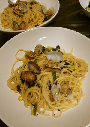 塩ジャンで簡単ボンゴレパスタ-レシピのメイン写真