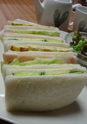 チーズオムレツサンドイッチ-レシピのメイン写真