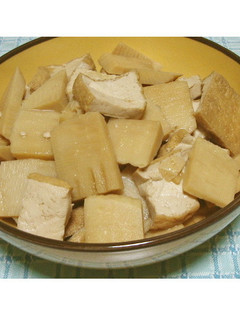 簡単♪厚揚げとタケノコの含め煮-レシピのメイン写真