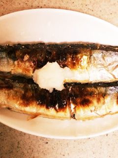 簡単サンマの塩焼き♪-レシピのメイン写真