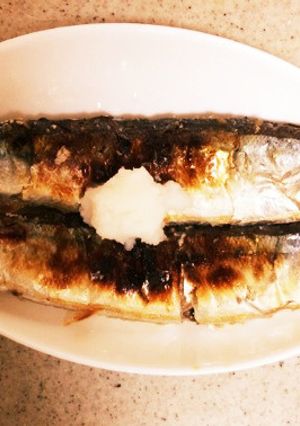 簡単サンマの塩焼き♪-レシピのメイン写真
