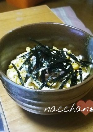 即席♪ツナたま２色丼-レシピのメイン写真