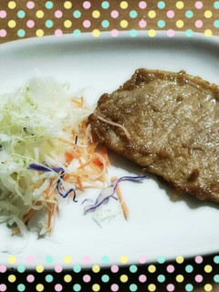 簡単!豚生姜焼き♪子供も食べやすい♪-レシピのメイン写真