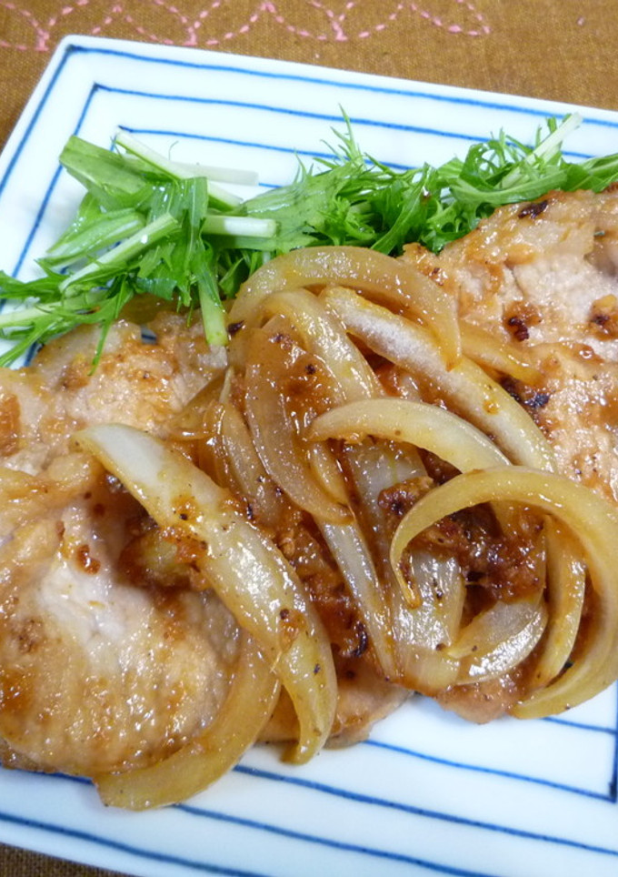 やわらか豚のはちみつ生姜焼き♪-レシピのメイン写真