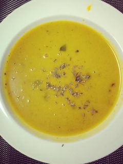 皮丸ごとクリーミーパンプキンスープ-レシピのメイン写真