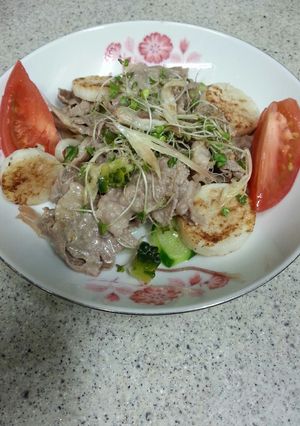 夏野菜の冷しゃぶサラダ-レシピのメイン写真