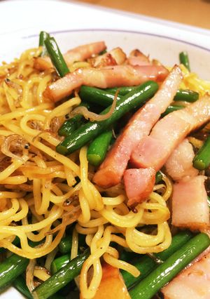 男のスタミナ醤油焼きそば-レシピのメイン写真