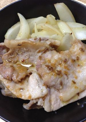 簡単☆豚肉の中近東ソテー！ スパイス使い-レシピのメイン写真