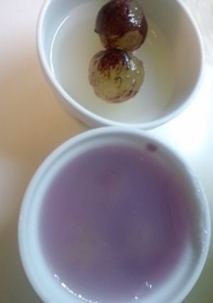 ゆずれもん寒天ぶどう入りゼリー-レシピのメイン写真