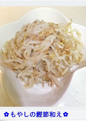 ✿もやしの鰹節和え✿-レシピのメイン写真