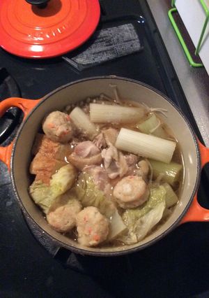 鶏ネギ鍋-レシピのメイン写真