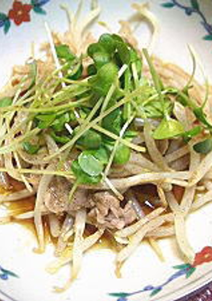 豚肉とモヤシの重ね蒸し-レシピのメイン写真