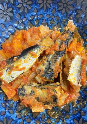 炊飯器でイワシのトマト煮！-レシピのメイン写真