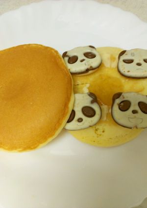 さくさくぱんだのチョコホットケーキサンド-レシピのメイン写真