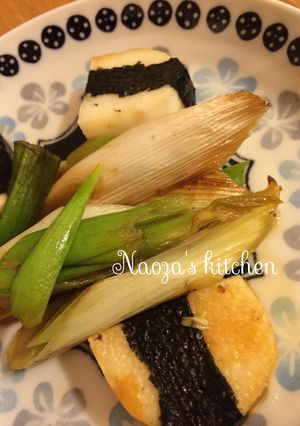 大和芋磯辺巻とネギの照り焼き☆-レシピのメイン写真