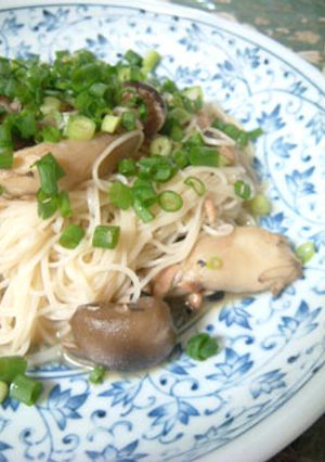 きのことツナのそうめん-レシピのメイン写真
