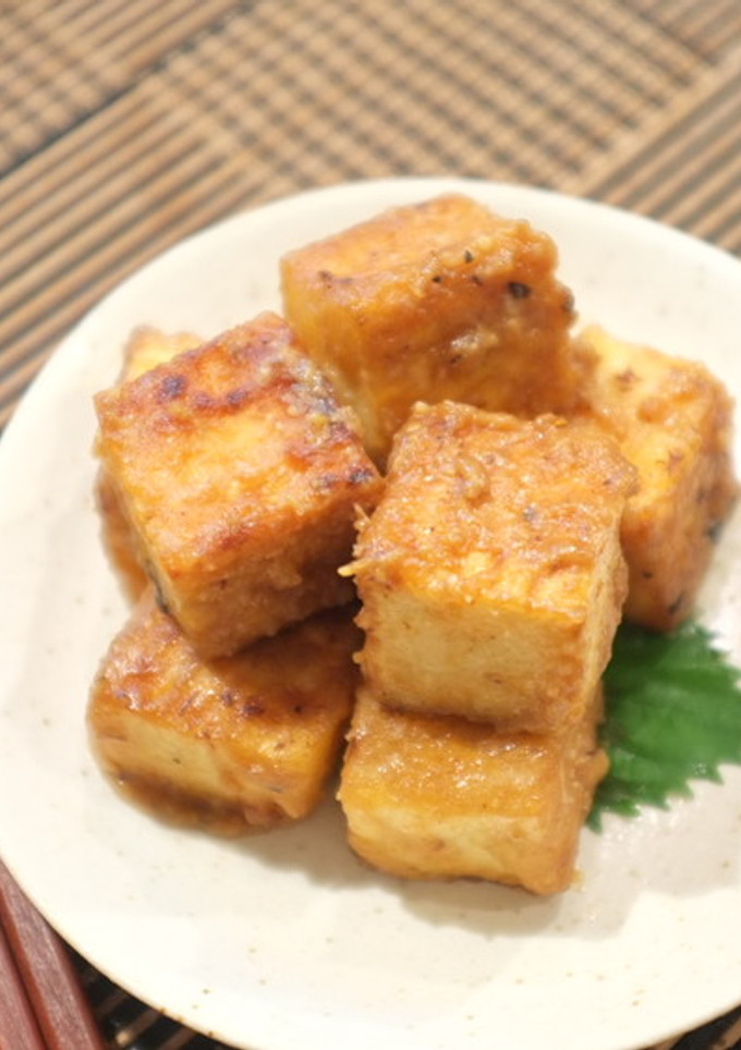 厚揚げ☆甘辛胡麻味噌炒め♪-レシピのメイン写真