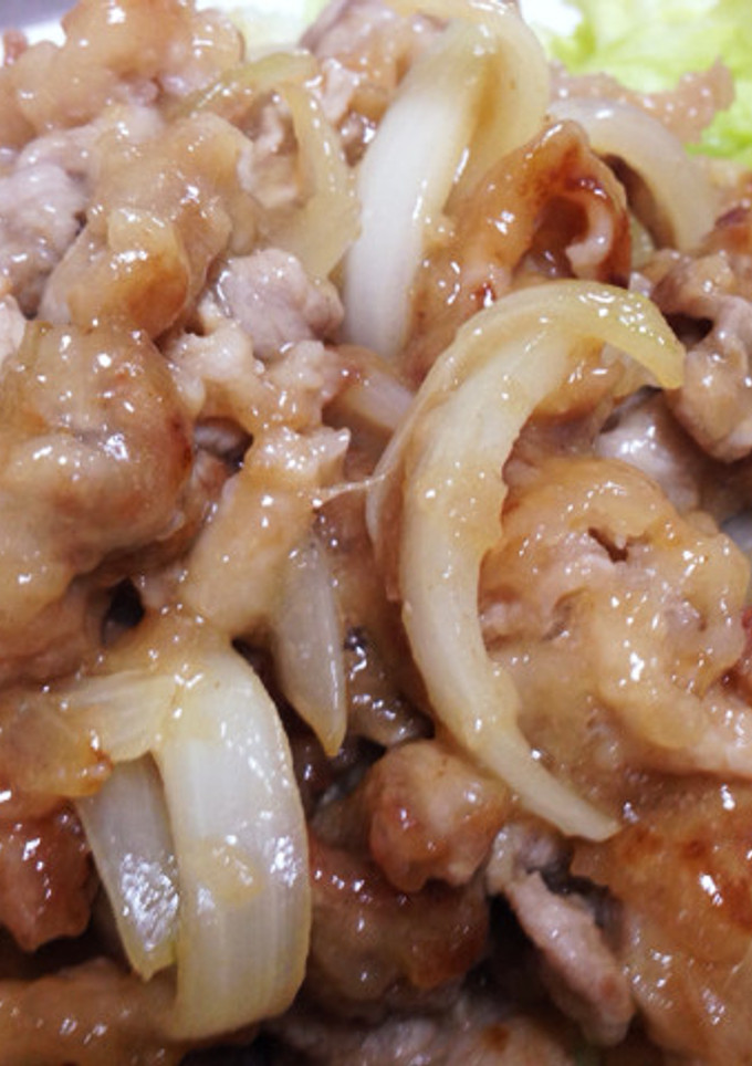 細切れで豚の生姜焼き♪-レシピのメイン写真