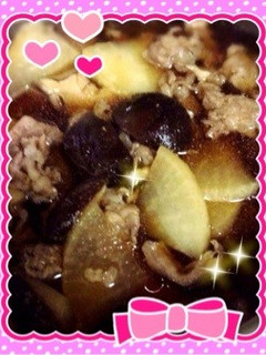 簡単大根豚バラの甘辛煮-レシピのメイン写真