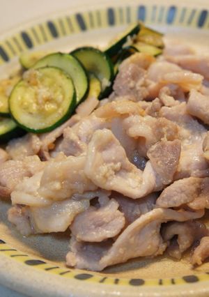豚肉とズッキーニの塩糀炒め-レシピのメイン写真