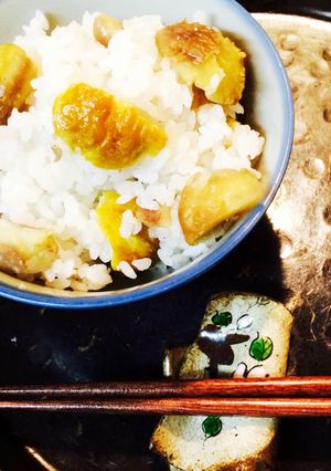 土鍋でほっくり♡栗ご飯-レシピのメイン写真