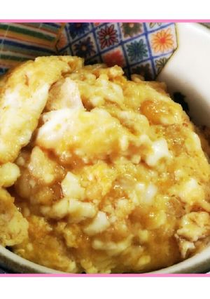 コスパ最高!?一人ランチに☆簡単タヌキ丼-レシピのメイン写真