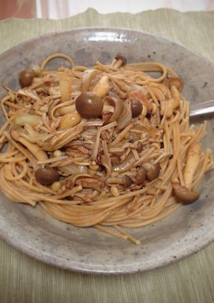 和風☆ツナとキノコのバター醤油パスタ☆-レシピのメイン写真
