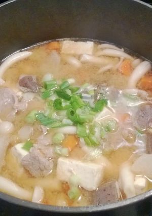 我が家の簡単トン汁-レシピのメイン写真