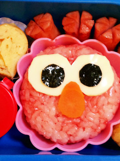 ☆キャラ弁☆〜エルモ〜-レシピのメイン写真
