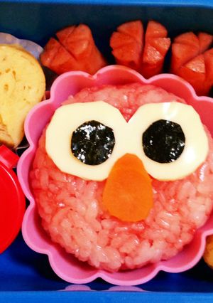 ☆キャラ弁☆〜エルモ〜-レシピのメイン写真