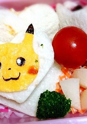ピカチュウサンドイッチ-レシピのメイン写真