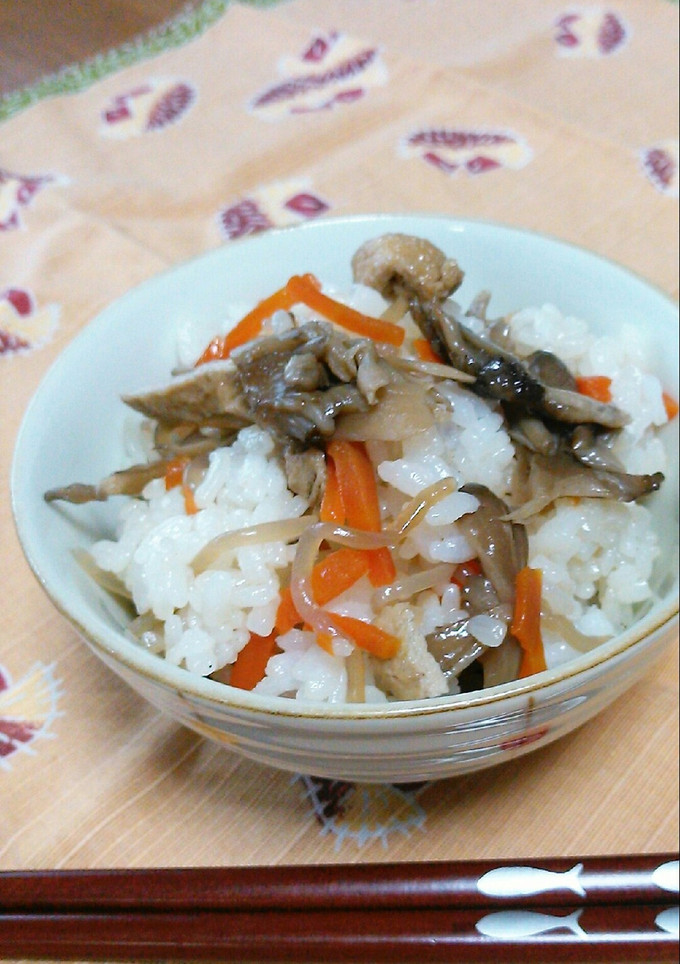簡単!!炊き込まない舞茸ご飯♡-レシピのメイン写真
