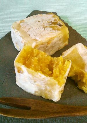 焼き芋で作る芋きん　おうちで老舗の味　-レシピのメイン写真