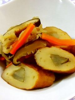 切り干し大根と牛蒡天・椎茸の煮物♪-レシピのメイン写真