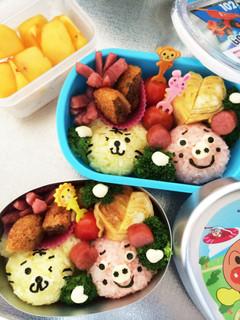 ミニミニ動物園弁当-レシピのメイン写真