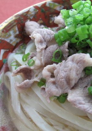 がっつり肉うどん-レシピのメイン写真