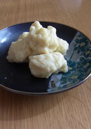 9か月ごろからの離乳食用イカ団子-レシピのメイン写真