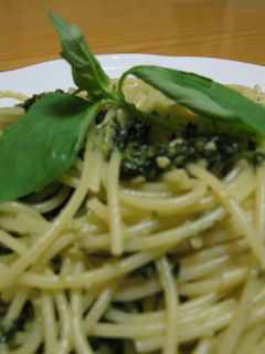 ***フレッシュジェノベーゼパスタ***-レシピのメイン写真