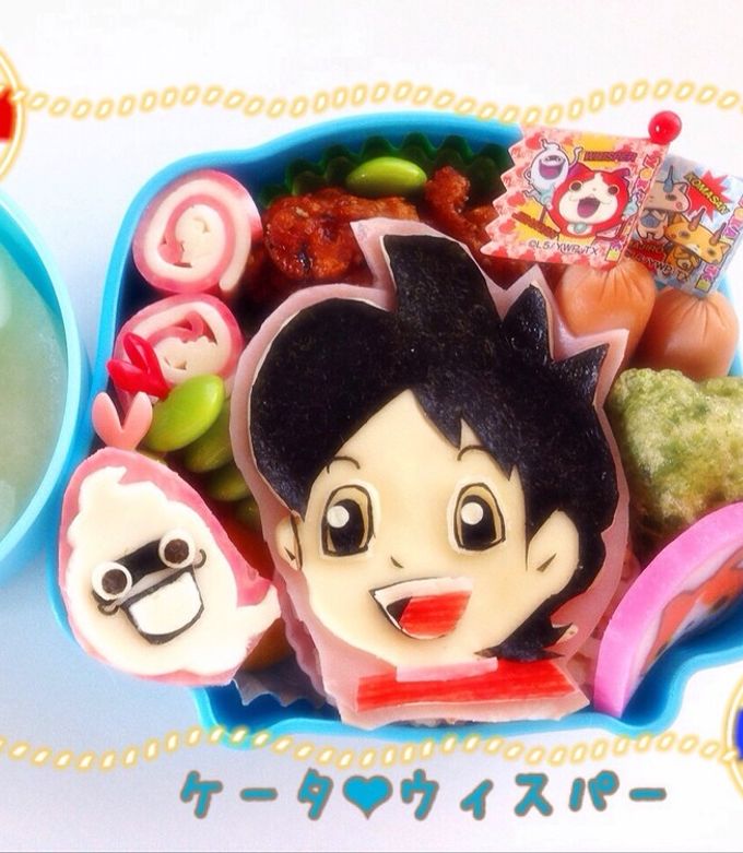 妖怪ウォッチ❤︎ケータ❤︎ウィスパー弁当-レシピのメイン写真
