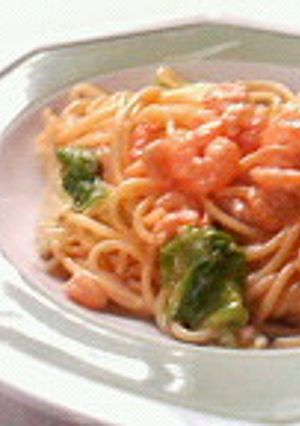 エビマヨパスタ〜（●´∀｀●）-レシピのメイン写真