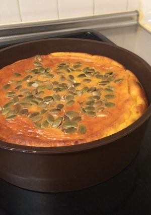 糖質OFFかぼちゃのチーズケーキ♪-レシピのメイン写真