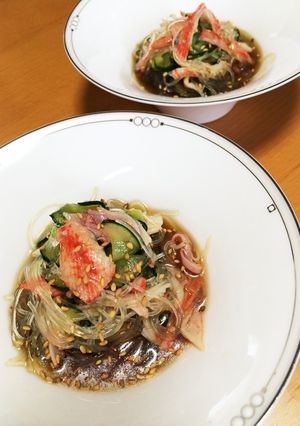 カニカマの中華春雨サラダ-レシピのメイン写真