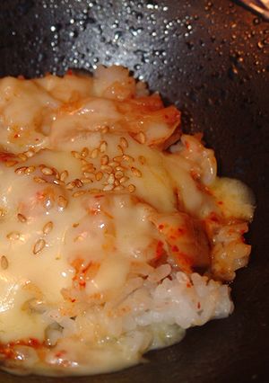 スピードひとりゴハン☆キムチーズ飯-レシピのメイン写真