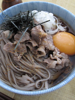 ボリューム満点!肉そば-レシピのメイン写真