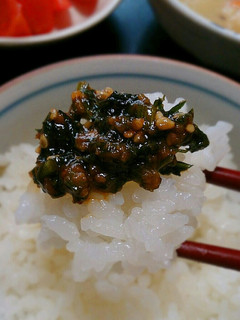 ご飯が止まらない!人参の葉っぱみそ!-レシピのメイン写真