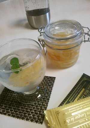 簡単！我が家のレモン炭酸水-レシピのメイン写真