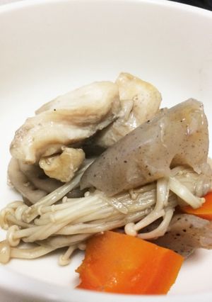 ズボラダイエット第二弾！簡単蒟蒻と蓮根煮-レシピのメイン写真