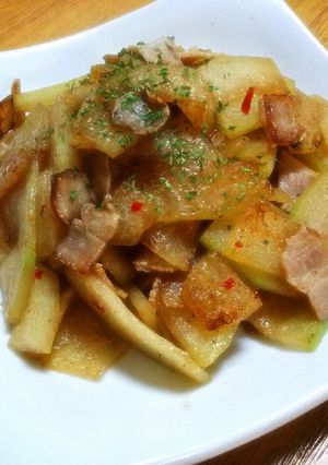 冬瓜のペペロンチーノ風-レシピのメイン写真