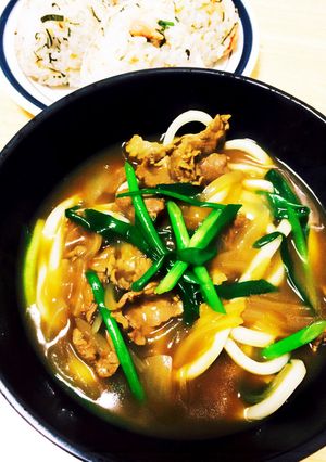 お出汁たっぷり香る♡あったかカレーうどん-レシピのメイン写真
